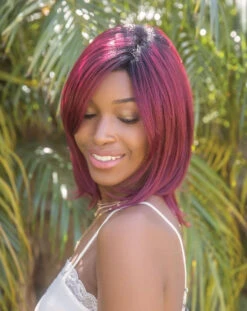 Sassy Wig By Rene Of Paris | Heat Friendly Synthetic -Exquisite Wig Shop 411 Sassy Plum Dandy 2