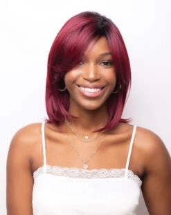 Sassy Wig By Rene Of Paris | Heat Friendly Synthetic -Exquisite Wig Shop 411 Sassy Plum Dandy fr