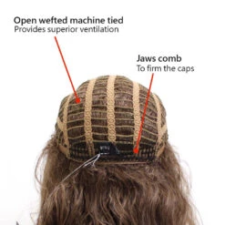 Anemone Half Wig By WigPro | Synthetic -Exquisite Wig Shop 504 ANEMONE BACK