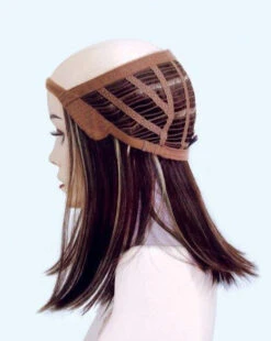 Halo Bob Top Piece By Rene Of Paris 21 Halo Bob Top Piece By Rene Of Paris -Exquisite Wig Shop 733 Rop Halo Construction