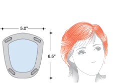 Medium TP By Rene Of Paris -Exquisite Wig Shop 751 MediumTP illus