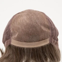 Aubrey Wig By Envy | Mono Top | Human Hair Blend 26 Aubrey Wig By Envy | Mono Top | Human Hair Blend -Exquisite Wig Shop AubreyFront DarkGrey