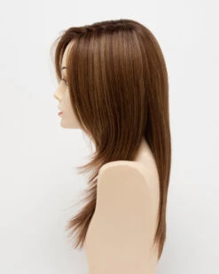 Ava Wig By Envy | Mono Part | Human Hair | Synthetic Blend -Exquisite Wig Shop AveLeftSide Creamedcoffee