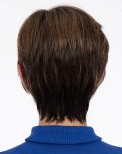 Billie Wig By Envy | Human Hair/Synthetic Blend -Exquisite Wig Shop Billie AmarettoandCream Back