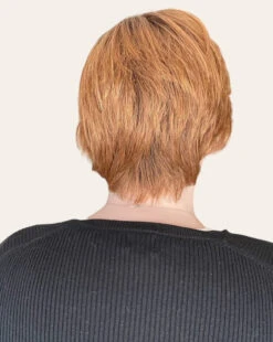 Billie Wig By Envy | Human Hair/Synthetic Blend -Exquisite Wig Shop Billie Envy CreamedCoffee Back