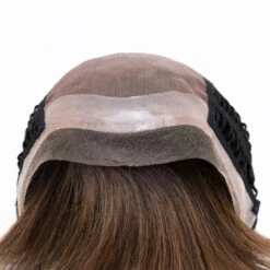 Billie Wig By Envy | Human Hair/Synthetic Blend -Exquisite Wig Shop Billie Front Amaretto Cream