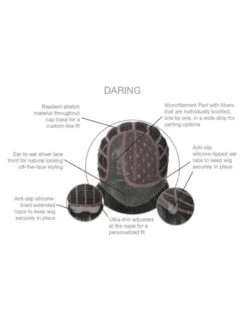 Daring Men's Wig By HIM | Mono Part 25 Daring Men's Wig By HIM | Mono Part -Exquisite Wig Shop Cap design1