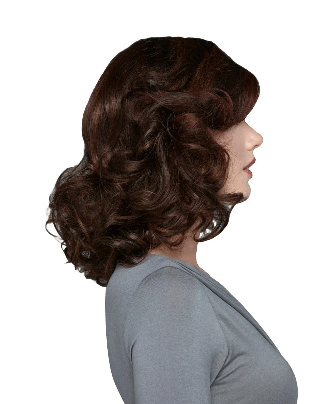 Casual Curls Wig By TressAllure | Mono Part 6 Casual Curls Wig By TressAllure | Mono Part - Image 6