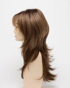 Celeste Wig By Envy | Mono Top | Large Cap -Exquisite Wig Shop CelesteLeftSide ToastedSesame