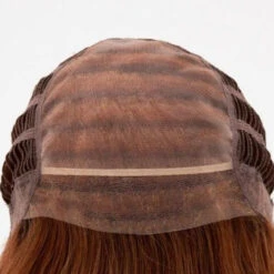 Danielle Wig By Envy | Mono Top | Human Hair | Synthetic Blend 25 Danielle Wig By Envy | Mono Top | Human Hair | Synthetic Blend -Exquisite Wig Shop DanielleFront LighterRed