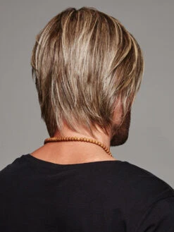 Daring Men's Wig By HIM | Mono Part 22 Daring Men's Wig By HIM | Mono Part -Exquisite Wig Shop Daring Back