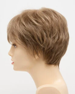 Destiny Wig By Envy | Mono Top | Human Hair | Synthetic Blend -Exquisite Wig Shop DestinyLeftSide GingerCream