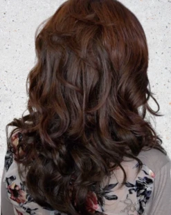 Christine Wig By Envy | Mono Part -Exquisite Wig Shop ENVYCHRISTINECHOCOLATECHERRYBACKcopy