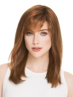 Carrie Wig By Ellen Wille | Mono Crown -Exquisite Wig Shop EWCARRIE 05 lg Safran Red Rooted