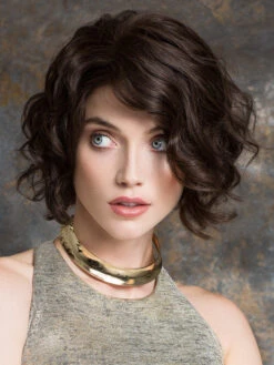 Delicate Plus Wig By Ellen Wille -Exquisite Wig Shop EWDELICATE 02 lg Espresso Mix
