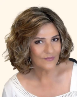 Onda Wig By Ellen Wille | Mono Part -Exquisite Wig Shop EWONDANutMixShaded1