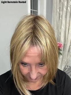 Couture By Ellen Wille | Heat-Friendly Synthetic Topper -Exquisite Wig Shop EWcouturetopLtBernsteinRcopy