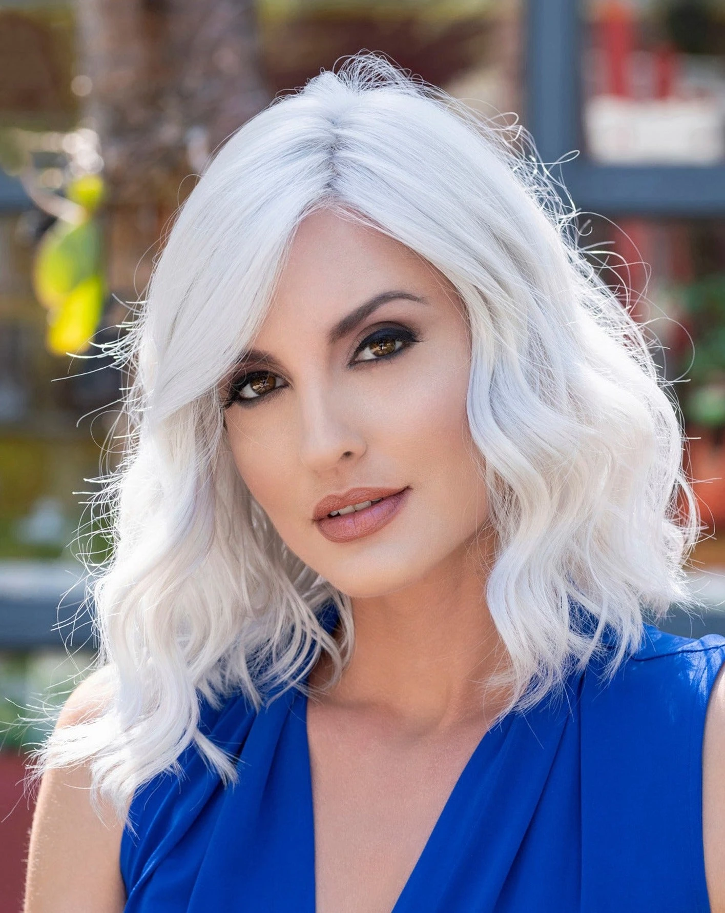 Emma Wig By Envy | Mono Part | Human Hair | Synthetic Blend 16 Emma Wig By Envy | Mono Part | Human Hair | Synthetic Blend - Image 16