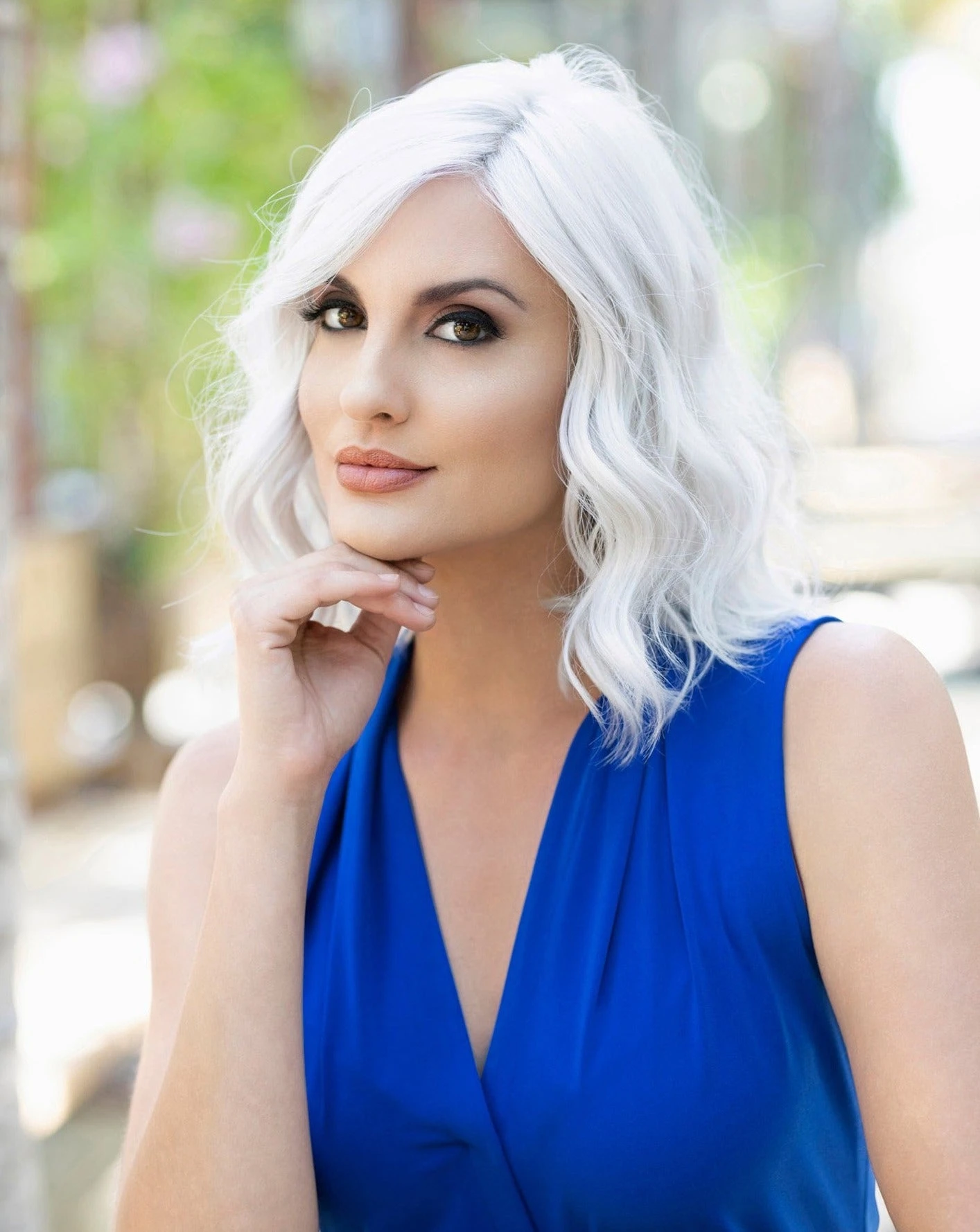 Emma Wig By Envy | Mono Part | Human Hair | Synthetic Blend 17 Emma Wig By Envy | Mono Part | Human Hair | Synthetic Blend - Image 17