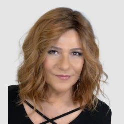 Emma Wig By Envy | Mono Part | Human Hair | Synthetic Blend 25 Emma Wig By Envy | Mono Part | Human Hair | Synthetic Blend -Exquisite Wig Shop Envy Emma CreamedCoffee EnvyHair