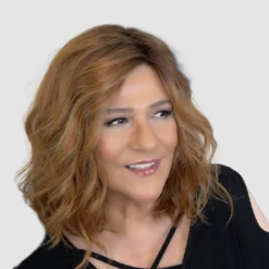 Emma Wig By Envy | Mono Part | Human Hair | Synthetic Blend 24 Emma Wig By Envy | Mono Part | Human Hair | Synthetic Blend -Exquisite Wig Shop Envy Emma CreamedCoffee EnvyHair 2