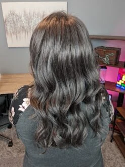 Reeves Wig By Estetica -Exquisite Wig Shop EsteticaReevesinChocolateSmokeBack