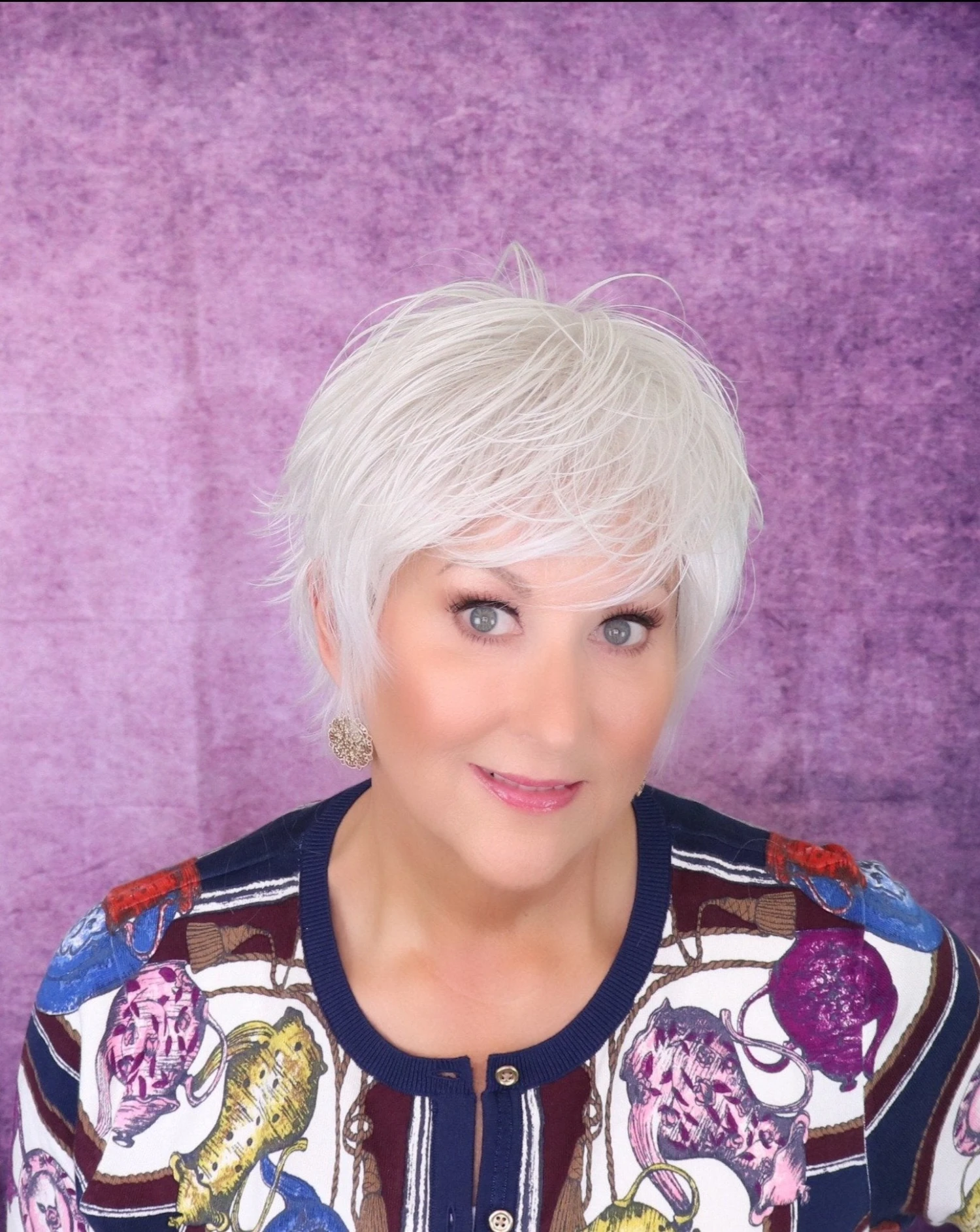 Flame Wig By Envy | Mono Crown | Human Hair | Synthetic Blend 5 Flame Wig By Envy | Mono Crown | Human Hair | Synthetic Blend - Image 5