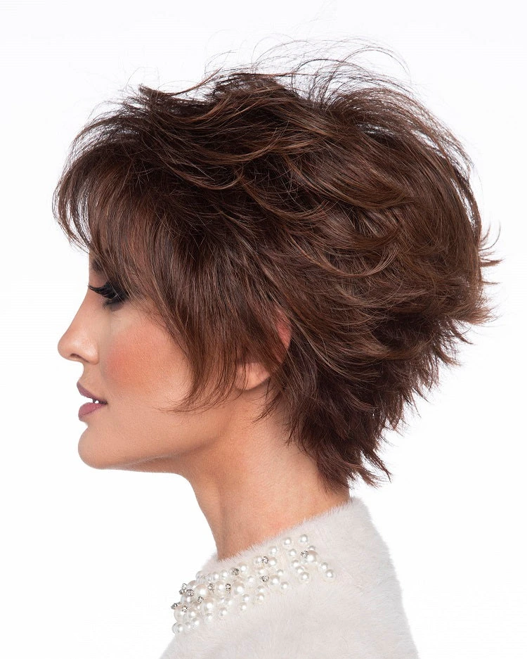 Flame Wig By Envy | Mono Crown | Human Hair | Synthetic Blend 2 Flame Wig By Envy | Mono Crown | Human Hair | Synthetic Blend - Image 2