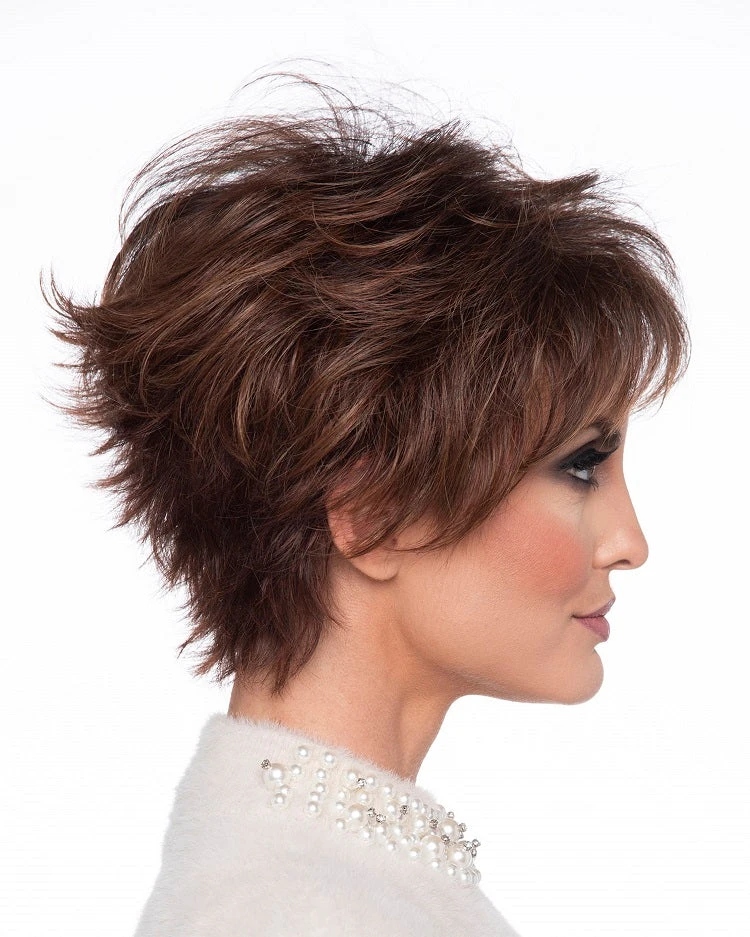 Flame Wig By Envy | Mono Crown | Human Hair | Synthetic Blend 3 Flame Wig By Envy | Mono Crown | Human Hair | Synthetic Blend - Image 3