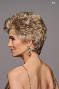 Instinct Luxury Wig By Gabor | Petite Average 24 Instinct Luxury Wig By Gabor | Petite Average -Exquisite Wig Shop GB InstinctLuxury Model1 Side3