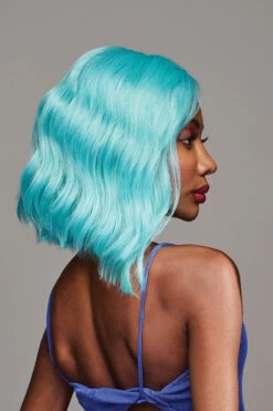 Blue Babe Wig By Hairdo | Heat-Friendly Synthetic 18 Blue Babe Wig By Hairdo | Heat-Friendly Synthetic -Exquisite Wig Shop HD BlueBabe Model2 Side1