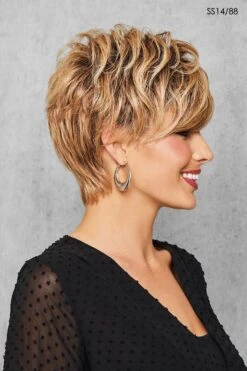 Full Fringe Pixie Wig By Hairdo -Exquisite Wig Shop HD FullFringePixie Model Side1