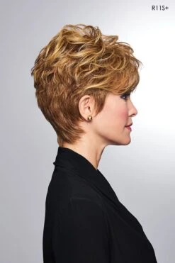 Full Fringe Pixie Wig By Hairdo -Exquisite Wig Shop HD FullFringePixie Model2 Side1