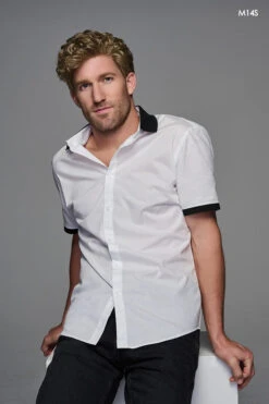 Dignified Men's Wig By HIM | Mono Top -Exquisite Wig Shop HIM Dignified Model2 Front1