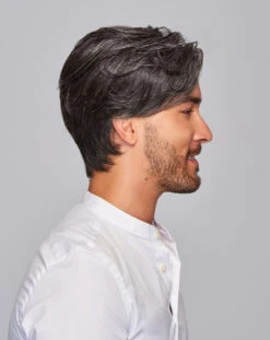 Gallant Men's Wig By HIM | Mono Top -Exquisite Wig Shop HIM Gallant Model Side1