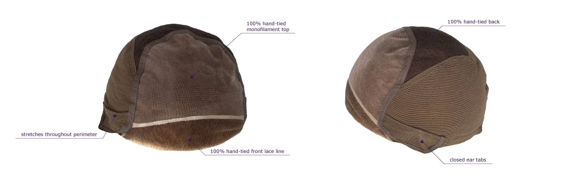 Celine Lace Front Line Wig By Estetica | Remy Human Hair 6 Celine Lace Front Line Wig By Estetica | Remy Human Hair - Image 6