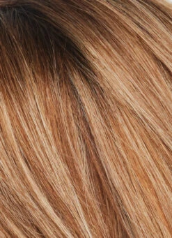 Remy Human Hair Topper 14" By Amore | Mono Top -Exquisite Wig Shop Hazelnut Cream Root 6deb02a0 e558 46c7 b290 3777dab463c5