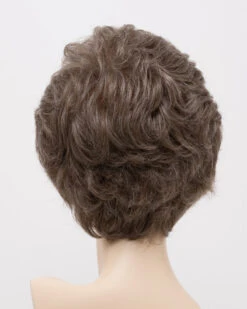 Heather Wig By Envy | Mono Top | Human Hair Blend -Exquisite Wig Shop HeatherBack DarkGrey