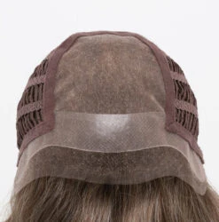 Isabella Wig By Envy | Mono Top | Human Hair | Synthetic Blend -Exquisite Wig Shop IsabellaFront DarkGrey