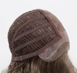 Isabella Wig By Envy | Mono Top | Human Hair | Synthetic Blend -Exquisite Wig Shop IsabellaSide DarkGrey