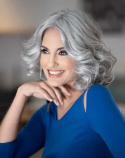 Isabella Wig By Envy | Mono Top | Human Hair | Synthetic Blend -Exquisite Wig Shop Isabella LS1