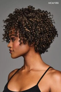 Aniyah Wig By Kim Kimble | Heat-Friendly Synthetic 24 Aniyah Wig By Kim Kimble | Heat-Friendly Synthetic -Exquisite Wig Shop KK Aniyah Model2 Side1