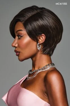 Jayla Wig By Kim Kimble | Heat-Friendly Synthetic 26 Jayla Wig By Kim Kimble | Heat-Friendly Synthetic -Exquisite Wig Shop KK Jayla Model3 Side3