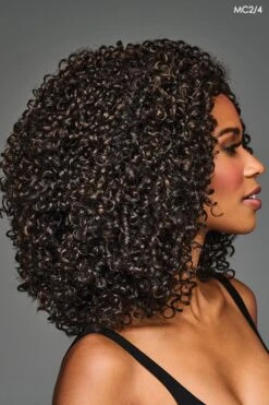 Makayla Wig By Kim Kimble | Heat-Friendly Synthetic -Exquisite Wig Shop KK Makayla Model2 Side2