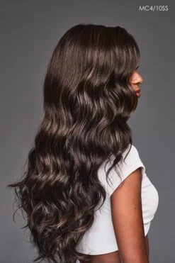 Raven Wig By Kim Kimble | Heat-Friendly Synthetic -Exquisite Wig Shop KK Raven Model Side1