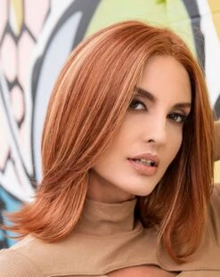 Lisa Wig By Envy | Human Hair/Synthetic Blend -Exquisite Wig Shop Lisa LighterRed 6593 a8095011 2aa1 4376 9d2d 87f1bddb8894