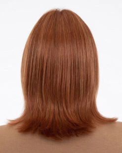 Lisa Wig By Envy | Human Hair/Synthetic Blend -Exquisite Wig Shop Lisa LighterRed Back