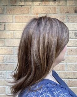 Luna Wig By Ellen Wille | Mono Crown -Exquisite Wig Shop Lunachocolateshadedside2