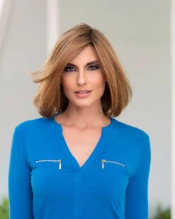 Lynsey Wig By Envy | Mono Top | Human Hair | Synthetic Blend -Exquisite Wig Shop Lynsey5821 3