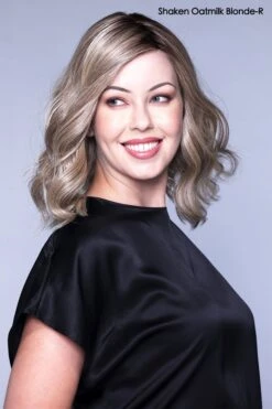 Miu Wig By BelleTress | Heat-Friendly Synthetic -Exquisite Wig Shop MIU shakenoatmilkblonde R4